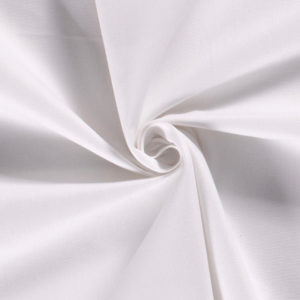 CANVAS FABRIC UNICOLOUR OPTICAL WHITE